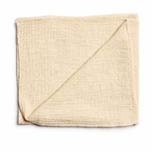 Serviette en gaze de coton – Beige Sable 