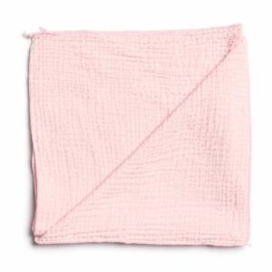 Serviette en gaze de coton – Rose  