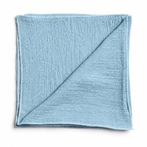 Serviette en gaz de coton - Bleu ciel