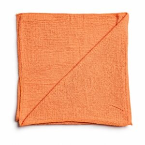 Serviette en gaz de coton - Orange